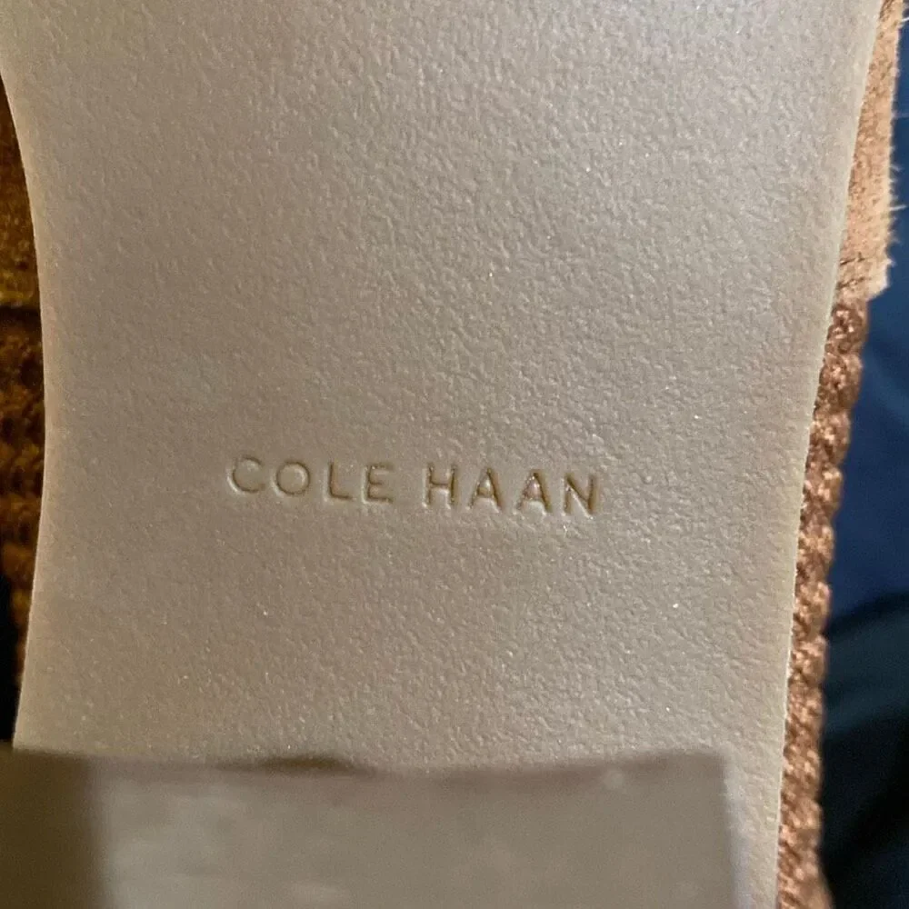 Cole Haan women’s Maggie chestnut brown suede, pointed, toe boot 8